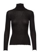 Wool Turtle Neck Black Rosemunde