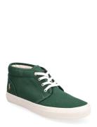 Canvas-Keaton Chkka-Sk-Ltl Green Polo Ralph Lauren