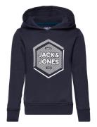 Jjstein Sweat Hood Jnr Navy Jack & J S