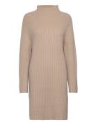 Kathora Knit Dress Beige Kaffe