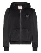 Levi's® Velour Zipped Hoodie Black Levi's