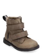 Boots - Flat - With Velcro Khaki ANGULUS