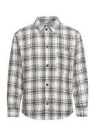 Jorzac Villeray Check Overshirt Ls Black Jack & J S