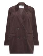 Slfcornelia Relaxed Blazer Brown Selected Femme