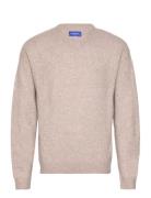 Jorollie Knit V-Neck Cream Jack & J S