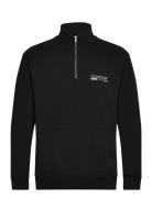 Wblass Tech Half-Zip Black Woodbird