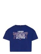 Tommy 1985 Varsity Tee S/S Blue Tommy Hilfiger