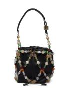 Party Line Bucket Beads Black Ganni