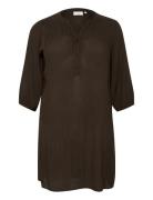 Kclouisa Ami Dress Brown Kaffe Curve