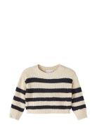 Nmfriony Ls Boxy Short Knit Pb Patterned Name It