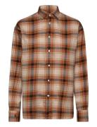 Relaxed Fit Plaid Cotton Shirt Brown Polo Ralph Lauren