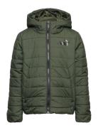 Ess Hooded Padded Jacket Khaki PUMA