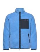 Teddy Fleece Zip Sweat - Grs/Vegan Blue Knowledge Cotton Apparel