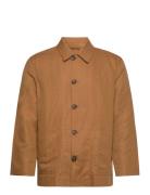 Cotton Linen Jacket Brown GANT