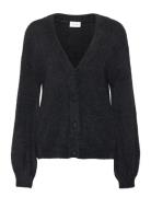 Vilajuli Ls Over Rev Knit Cardi-Noos Black Vila