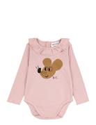 Baby Mouse Ruffle Collar Body Pink Bobo Choses