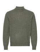 Wool-Blend Sweater With Perkins Collar Khaki Mango