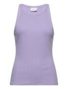 Viathalia New Strap Top Purple Vila