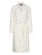 Wrap Wool-Lined-Coat Cream Lauren Ralph Lauren