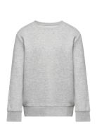 Sweatshirt Basic Melange Grey Lindex