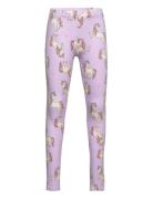 Leggings Br Aop Unicorn Purple Lindex