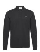 Reg Shield Ls Pique Rugger Black GANT