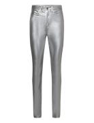 Amaya Latex Trousers Silver Ahlvar Gallery