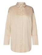 Davina Loose Shirt Beige Notes Du Nord