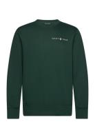 Printed Graphic C-Neck Sweat Green GANT