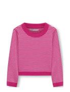 Kmgiva L/S O-Neck Knt Pink Kids Only