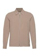 Zip Through Overshirt Beige Lindbergh