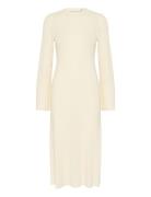 Antaligz Wool Dress Cream Gestuz