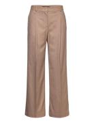 Chalk-Stripe Trousers Beige Mango