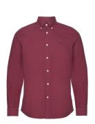Douglas Shirt-Slim Fit Burgundy Morris