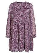 Blossom Mini Dress Purple Once Untold