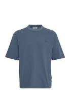 Cftue Relaxed Fit Tee With Chest Pr Blue Casual Friday