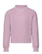 Reverse Knit Sweater Purple Mango