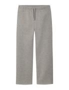 Nlfopal Wide Bru Sweat Pant Grey LMTD