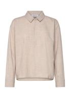 Mschedrea Top Beige MSCH Copenhagen