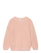 Reverse Knit Sweater Pink Mango