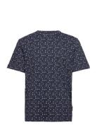Printed T-Shirt Navy Tom Tailor