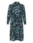 Kcnatalia Shirt Dress Navy Kaffe Curve