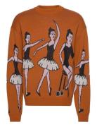 Ballet Knit Orange Pas De Mer