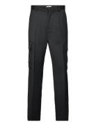 Wool Twill Cargo Pants Black Filippa K