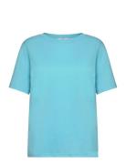 Cc Heart Regular T-Shirt Blue Coster Copenhagen