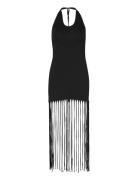 Light Jersey Maxi Dress Black ROTATE Birger Christensen