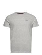 Essential Logo Emb Tee Grey Superdry