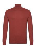 Slhberg Roll Neck B Burgundy Selected Homme