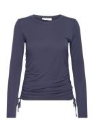 Viscose T-Shirt Navy Rosemunde