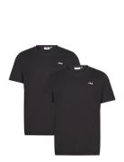 Brod Tee / Double Pack Black FILA